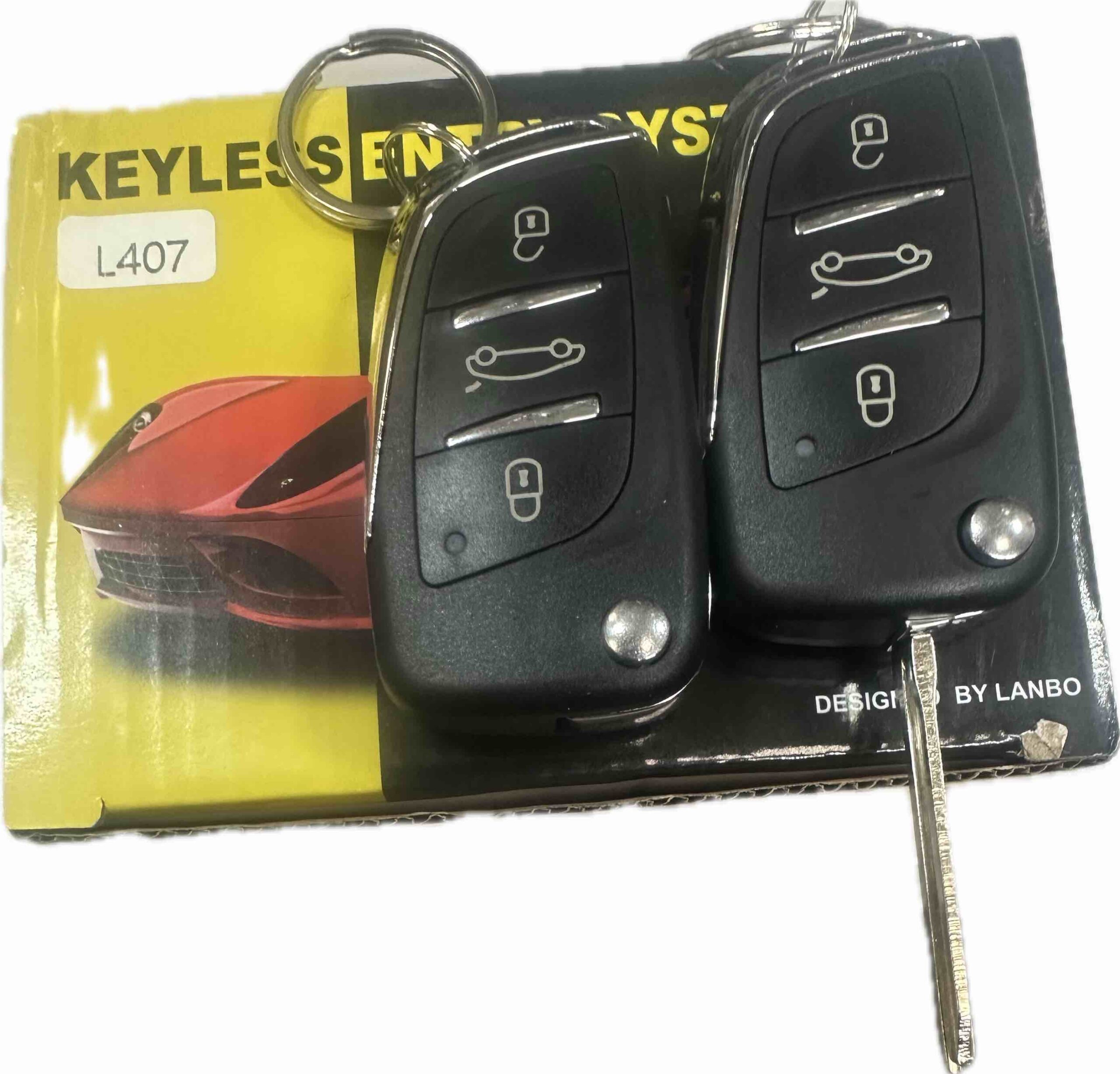 Беcключевая система KeyLess (L407) 2 брелка