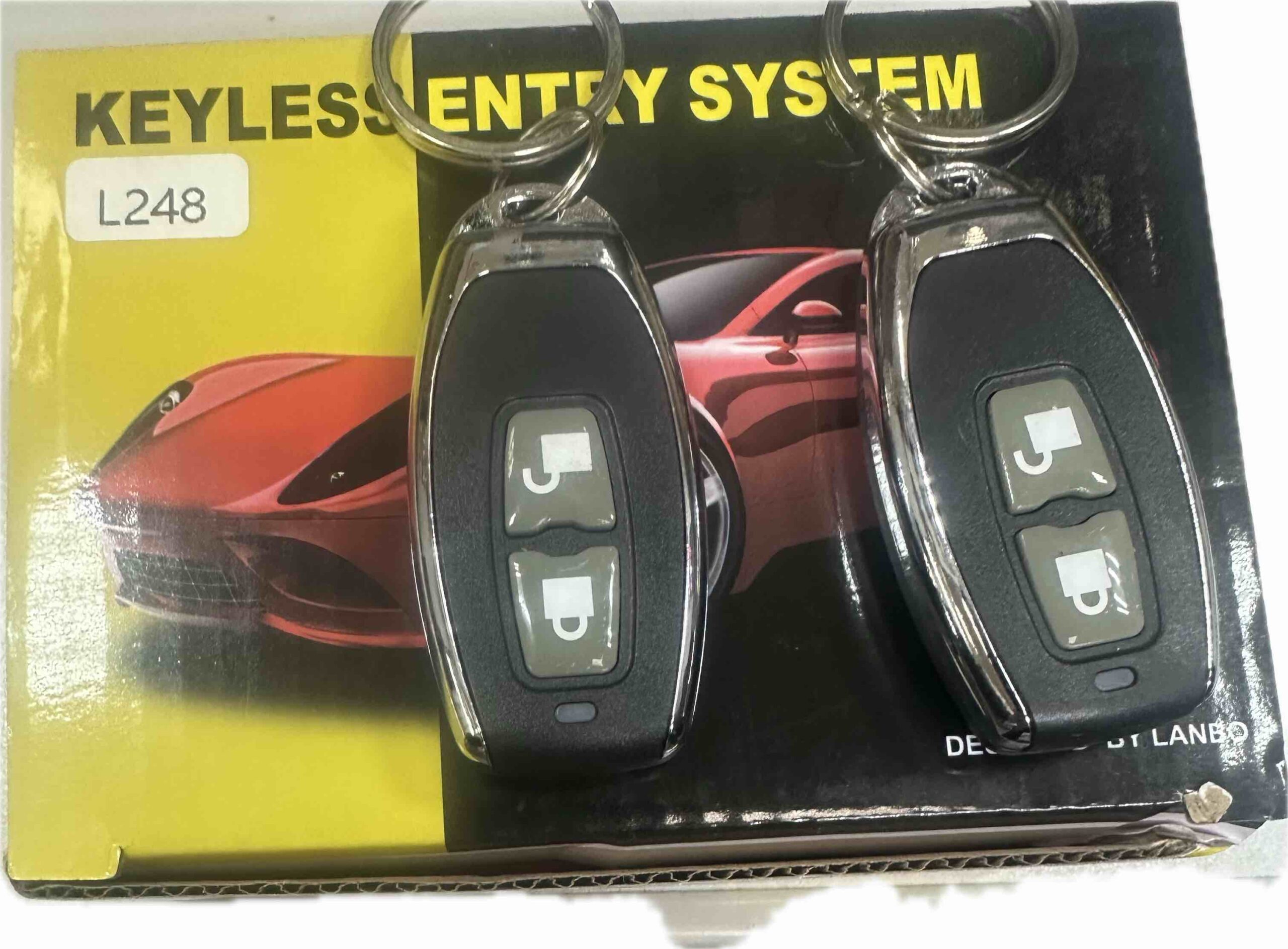 Беcключевая система KeyLess (L248) 2 брелка