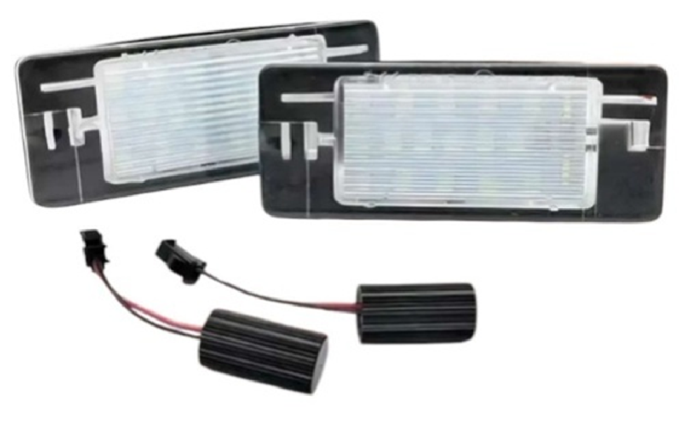 Светодиодные фонари подсветки номера для OPEL VECTRA C Estate 2002-2008 3W 12V с обманкой CANBUS (компл - 2 шт)