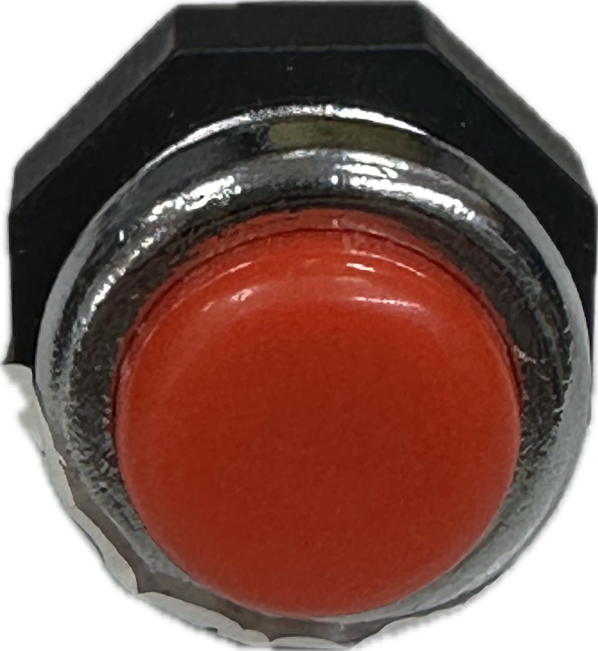 Кнопка старт/стоп 2-конт. без фиксации 16A/12V, 8A/24V RED