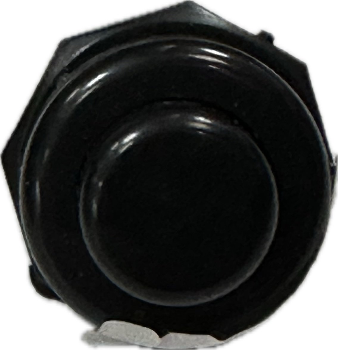 Кнопка старт/стоп 2-конт. без фиксации 10A/12V, 5A/24V Black